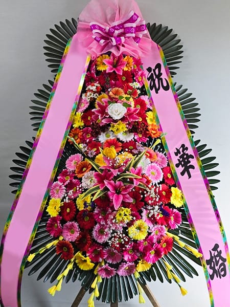 성균관컨벤션 웨딩홀 가장 인기있는 3단화환 기본형